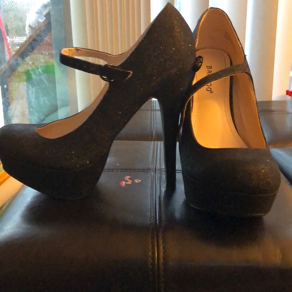 Black Platform Heels